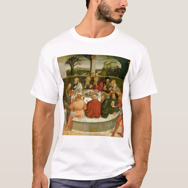 T-shirt Triptyque, panneau gauche, Philipp Melanchthon (Devant)