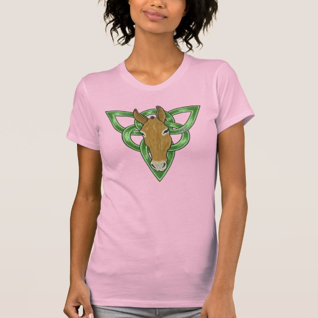 T-shirt Triquetra celtique de Mollie Mule (Devant)