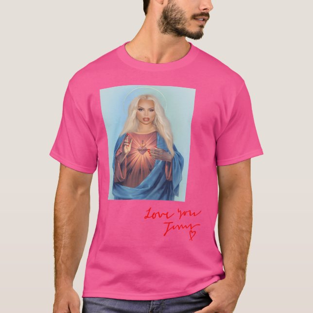 T-shirt Trisha Jésus Pour Les Fans (Devant)