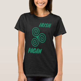 T-shirt Triskele Trinité Païenne Irlandaise Celtique Spira
