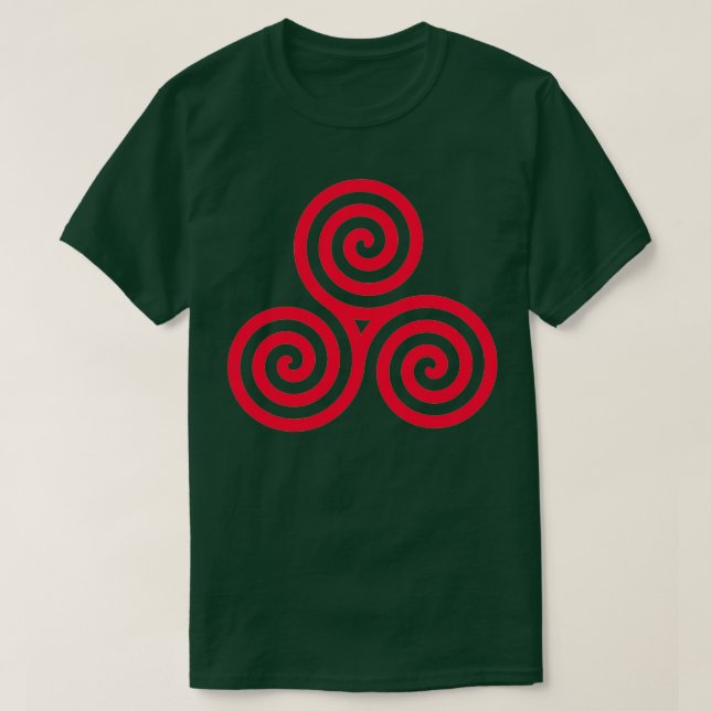 T-shirt Triskelion Spiral (Design devant)