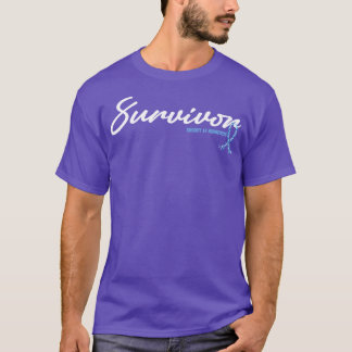 T-shirt Trisomie 18 Sensibilisation Survivant Parties scin