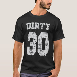 T-shirt Triste 30E Anniversaire, Trente Anniversaires