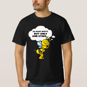 T-shirt Triste Bee Beekeeper Cadeau Drôle Citation