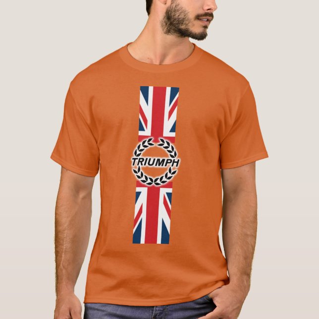 T-shirt Triumph Automobiles (Devant)
