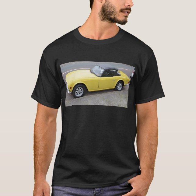 T-shirt Triumph classique TR6 Sportscar (Devant)