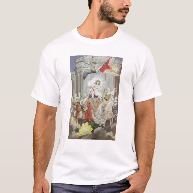 T-shirt Triumph du Roi Louis XIV de la France (Devant)