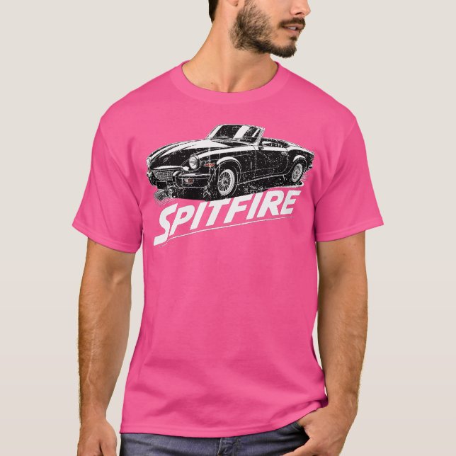 T-shirt Triumph Spitfire Swash Design famille (Devant)