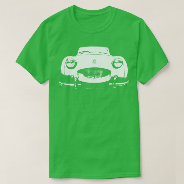 T-shirt Triumph TR2 1950 britannique classique monobloc de (Design devant)