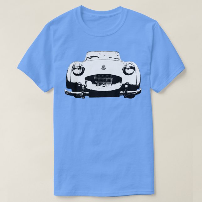 T-shirt Triumph TR2 années 1950 britannique classique mono (Design devant)