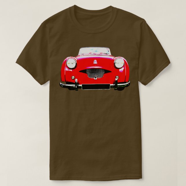 T-shirt Triumph TR2 années 1950 Britanniques classique en  (Design devant)
