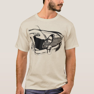 T-shirt Triumph TR4 une voiture dynamique Hikingduck