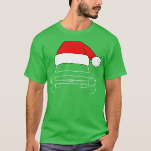 T-shirt Triumph TR6 classique Noël édition casquette blanc
