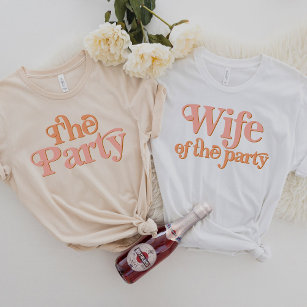 T-shirt TRIXIE Épouse rétro du groupe Party Bachelorette