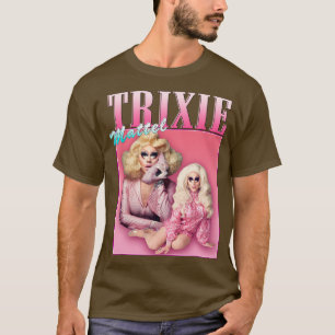 T-shirt Trixie Mattel Design rétro vintage 1