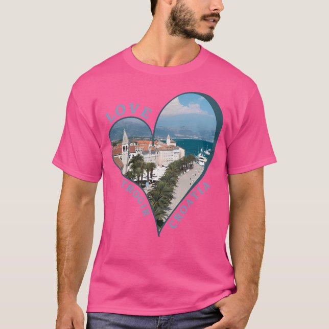 T-shirt Trogir Croatie (Devant)