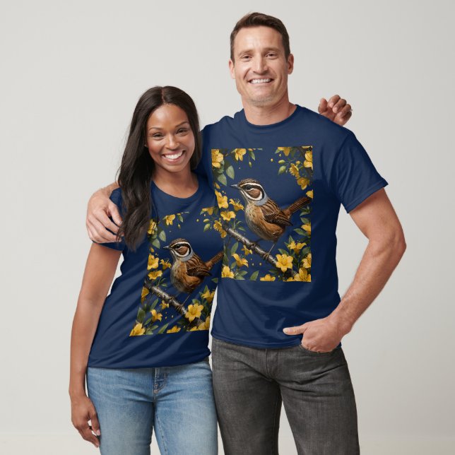 T-shirt Troglodyte de Caroline Entouré de Gelsemium Semper (Unisexe)