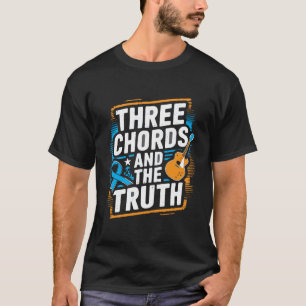 T-shirt Trois accords et la vérité - Raw Soul Music Tee