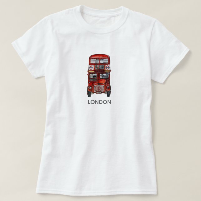 T-shirt Trois autobus (Design devant)
