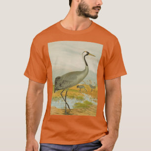 T-shirt Trois Belles Grues Au Bord Des Marais