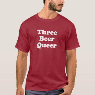 T-shirt Trois Bières Drôle