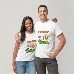 T-shirt Trois carottes amusantes