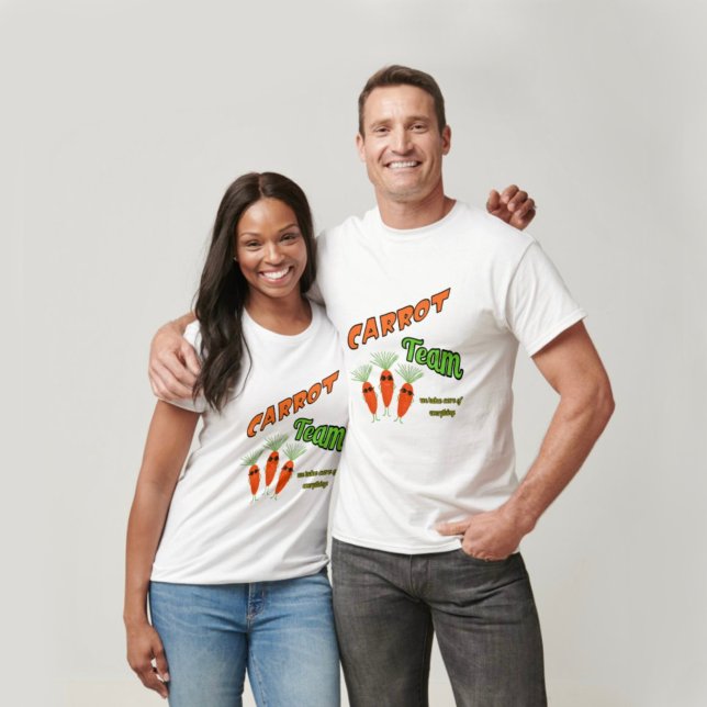 T-shirt Trois carottes drôles (Créateur téléchargé)