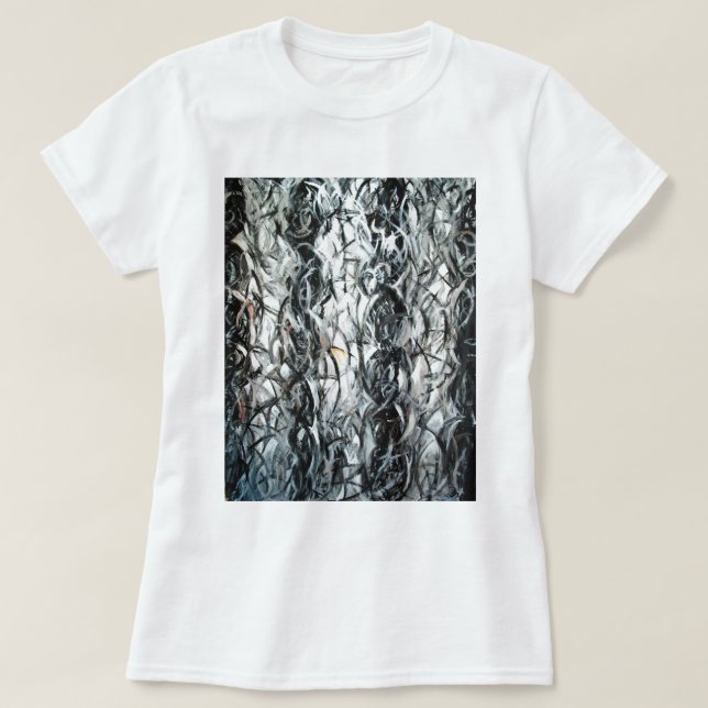 T-shirt Trois Caryatides (expressionisme abstrait) (Design devant)