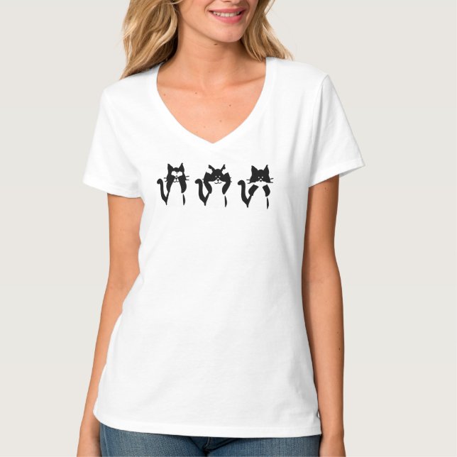 T-shirt Trois chatons (Devant)