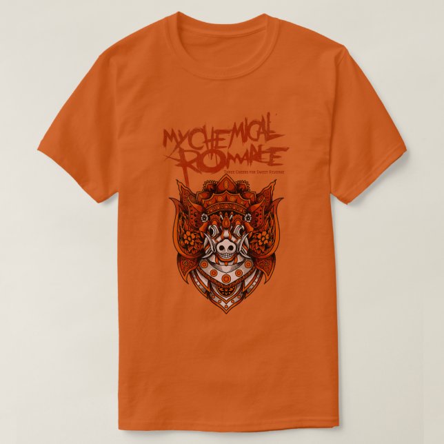 T-shirt Trois Chefs Rock Emo (Design devant)