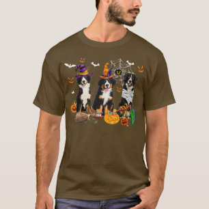 T-shirt Trois Chiens de Montagne bernois Pompe de la sorci