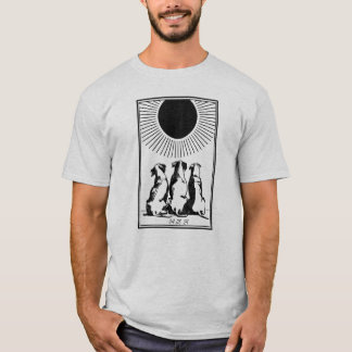 T-shirt Trois chiens "nuit" Eclipse 2024