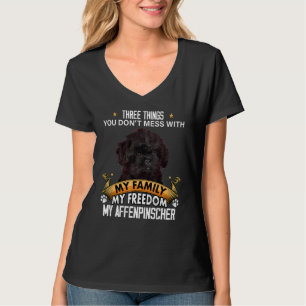 T-shirt Trois choses que vous ne manquez pas avec Affenpin