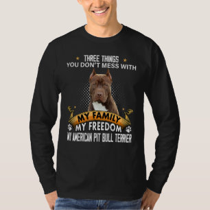T-shirt Trois choses que vous ne manquez pas avec American