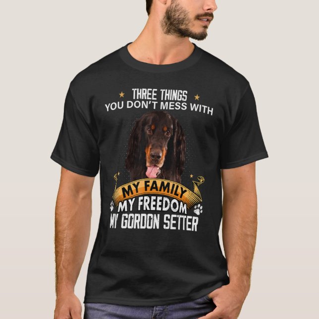 T-shirt Trois choses que vous ne manquez pas avec Gordon S (Devant)