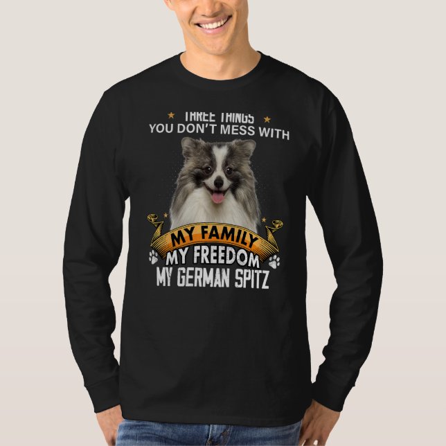 T-shirt Trois choses que vous ne manquez pas avec Spitz Do (Devant)