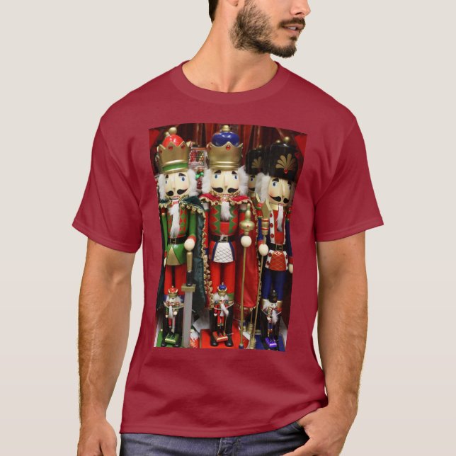 T-shirt Trois craquelins sages - Noisettes Noël (Devant)