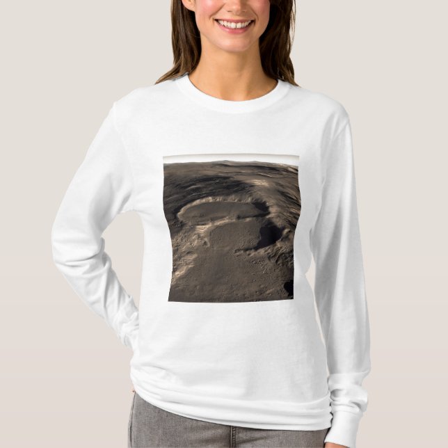 T-shirt Trois cratères dans la région orientale de Hellas, (Devant)