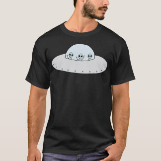 T-shirt Trois Gris En Ufo