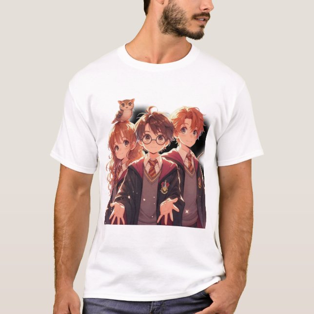 T-SHIRT TROIS HRTOS (Devant)