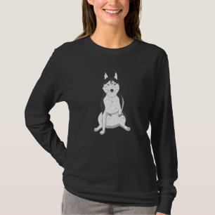 T-shirt Trois jambes Tripod Husky Cool besoins spéciaux Ch