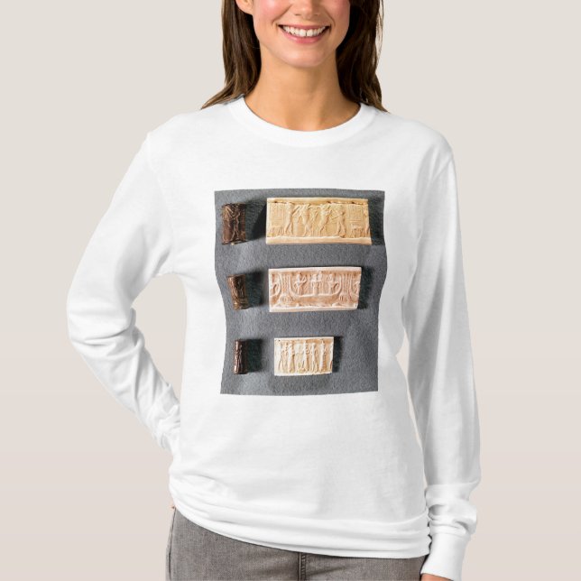 T-shirt Trois joints de cylindre avec des impressions, (Devant)