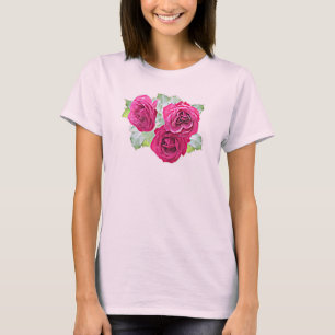 T-shirt Trois Jolies Roses