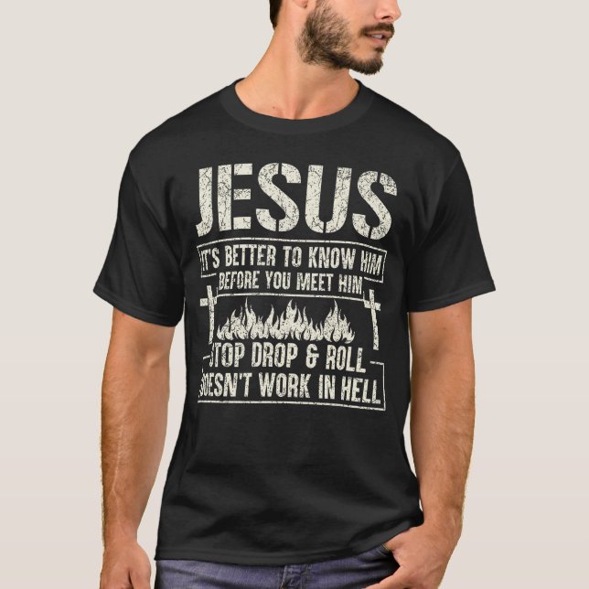 T-shirt Trois jours de jeap Jésus (Devant)