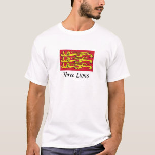 T-shirt Trois Lions d'Angleterre