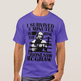 T-shirt Trois minutes avec les amis de Bonesaw