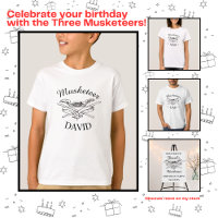 Trois mousquetaires Dumas Parent Mom Anniversaire