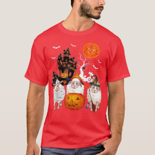 T-shirt Trois Moutons Halloween Mummy Scary sorcière avec 