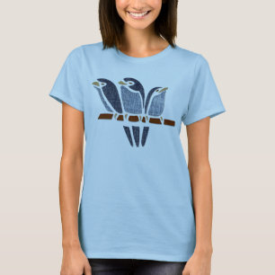 T-shirt Trois oiseaux