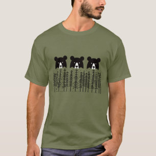 T-shirt Trois ours dans les bois